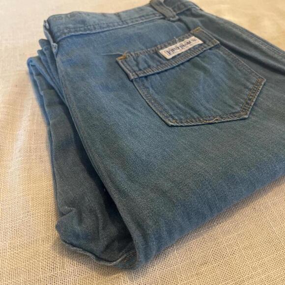 Denim - Vintage 70's Lord Isaacs Denim Flare Jeans‎ - Classic Blue​